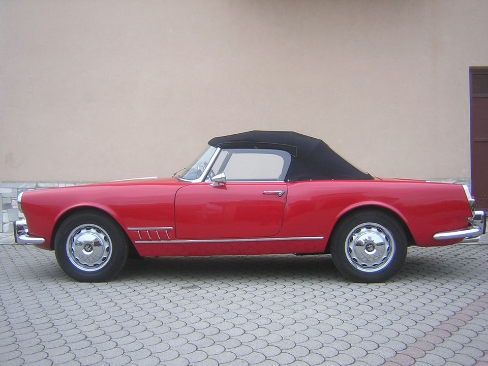 Red Alfa Romeo Spider Touring