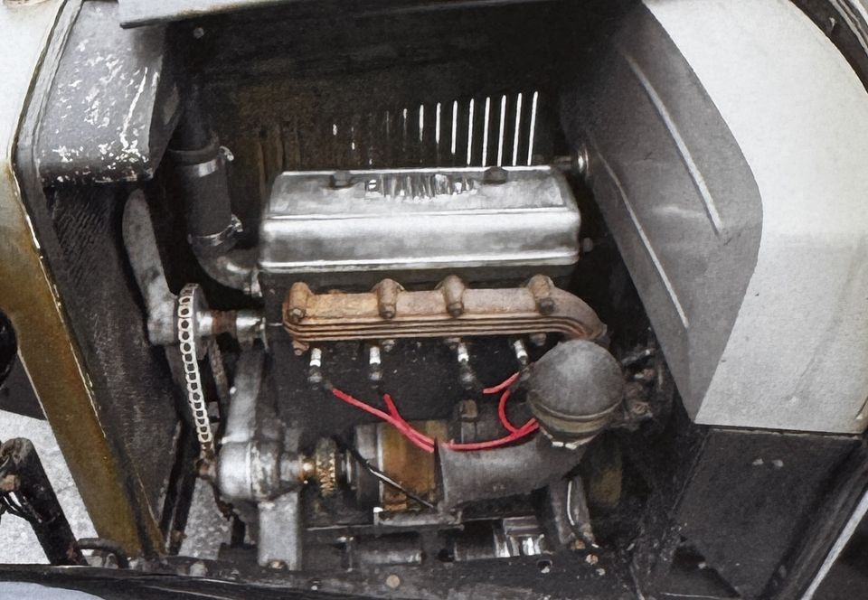 Bianchi S4 – the engine back in its bay