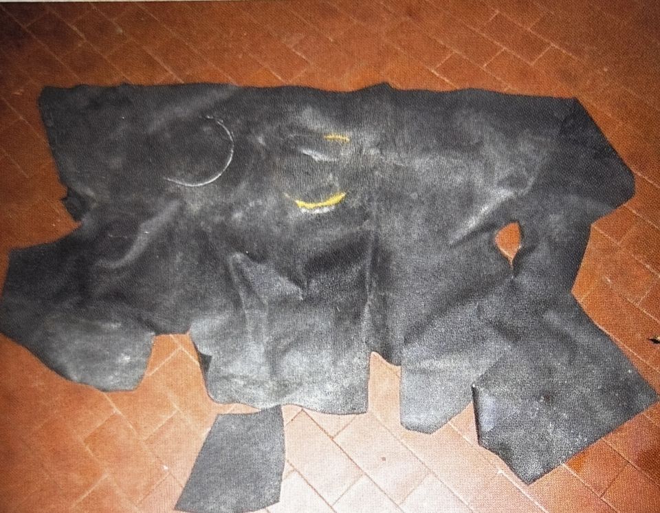Fiat 1100 EL passo lungo – l'ancien tapis en caoutchouc, en morceaux