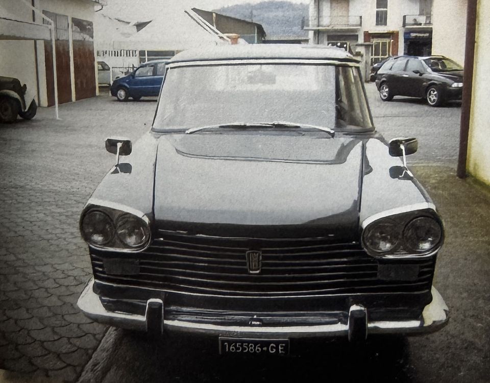Fiat 2300 Speciale – la face avant aux quatre phares