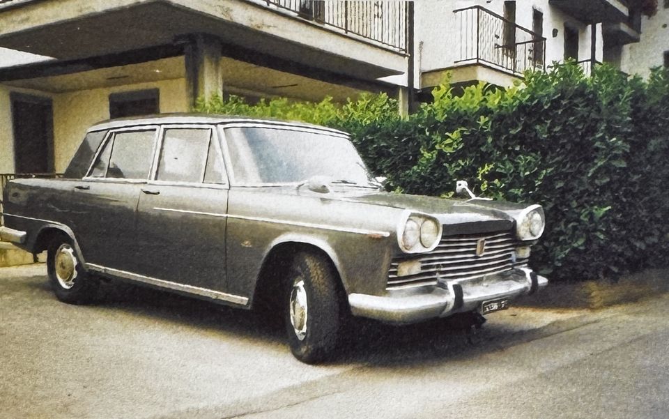 Fiat 2300 Speciale – telle qu'elle est arrivée à l'atelier