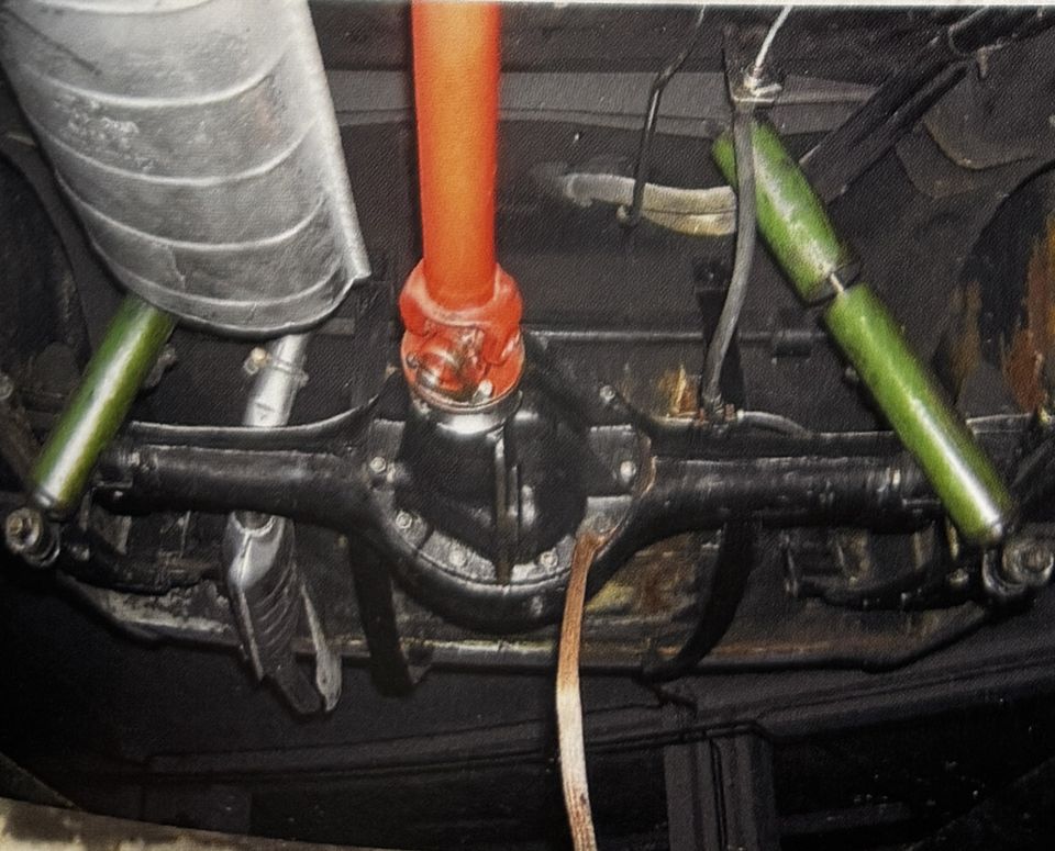 Fiat 2300 Speciale – pont arrière et arbre de transmission