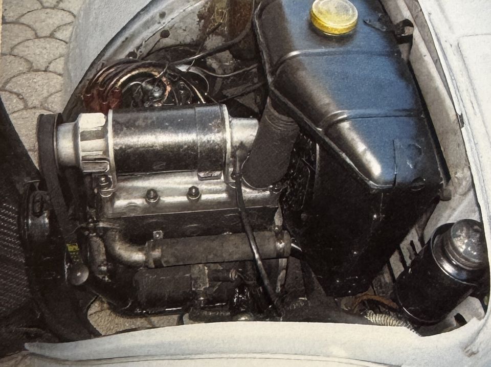 Fiat 500 A Topolino – il motore dopo il restauro