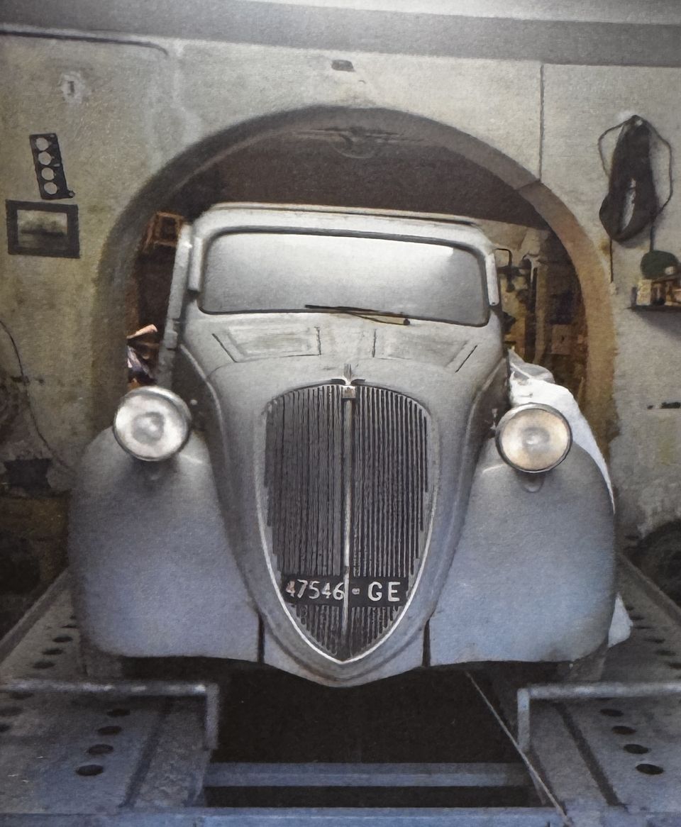 Fiat 500 A Topolino – prima: sul ponte, appena arrivata
