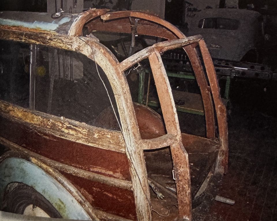 Fiat 500 C Giardiniera – montanti e archi del tetto, marci e spaccati