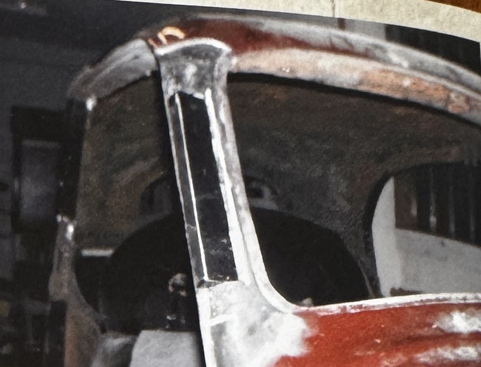Fiat 508 C Balilla 1100 – le montant pendant sa reconstruction