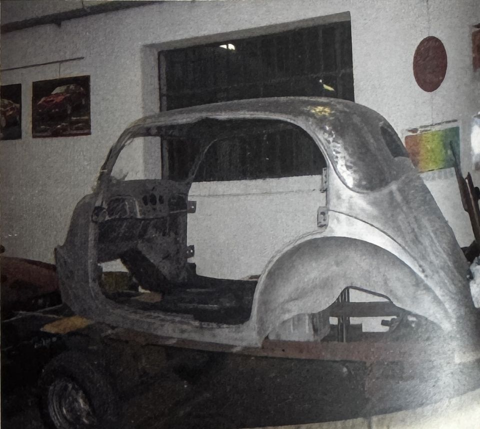 Fiat 508 C Balilla 1100 – la caisse décapée jusqu'à la tôle