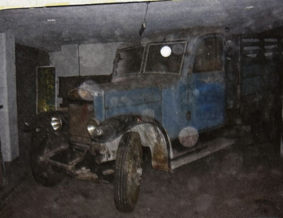 Fiat 621 autocarro – tel qu'il était au garage, avant la restauration