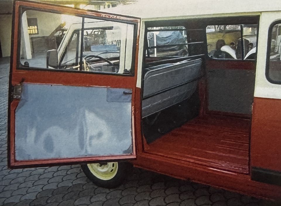 Fiat 900 E – Kabine und hinterer Laderaum