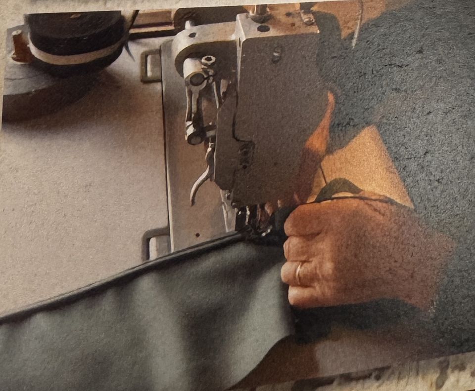 Fiat Balilla francese – il tessuto cucito a macchina