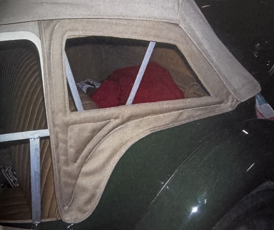 MG TD – ein Seitenteil mit seinem Fenster