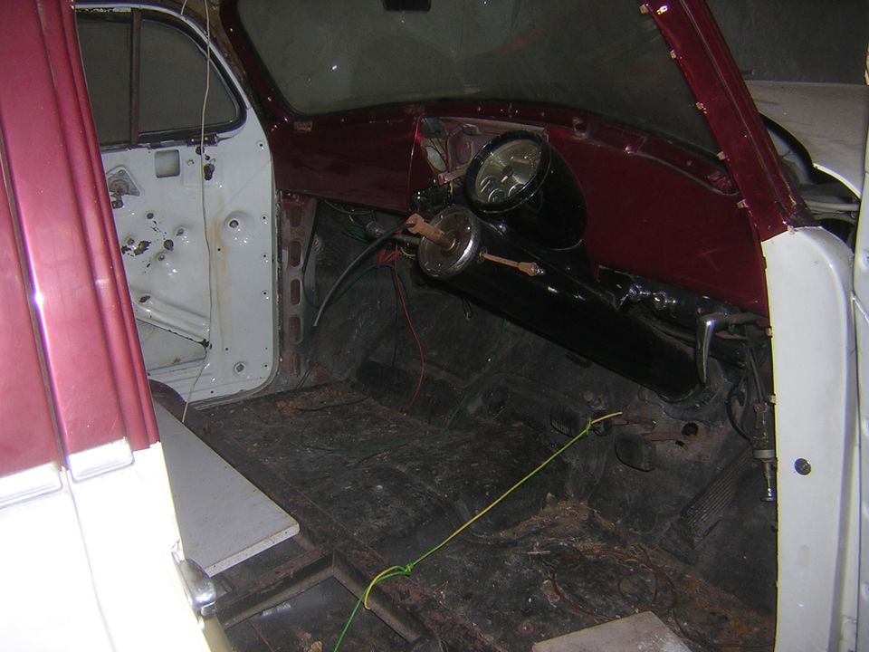Nash Statesman found in a shed