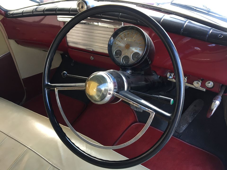 Interiors – dashboard and steering wheel